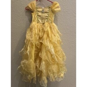 Princess Costume‎ Belle Inspired Outfit Girls Size 5-6 Dream Play Imagine